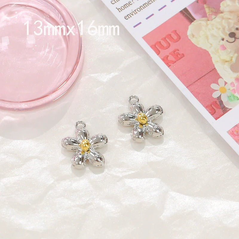 Kikizap Fairy Shimmer Silver Butterfly Star Pendants - DIY Material - kikizap
