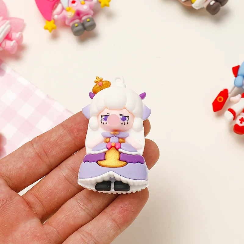 Kikizap Cartoon Fairy Girl Plush DIY Cream Jelly Phone Case Kit - kikizap