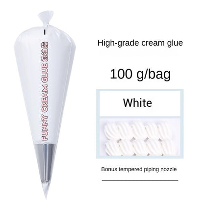 Kikizap High-Quality Decoden Cream | Fake Whipped Cream, Cream Glue - kikizap