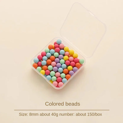 Kikizap Frosted Macaron Color Beads - DIY Phone Case Material - kikizap