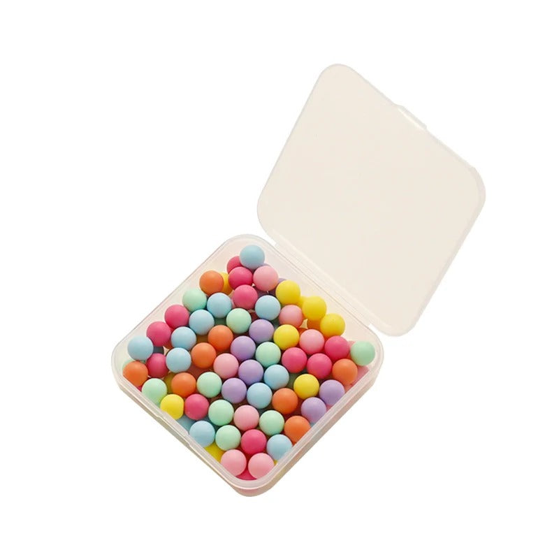 Kikizap Frosted Macaron Color Beads - DIY Phone Case Material - kikizap