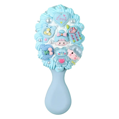 Kikizap Decoden Cream Glue and DIY Craft Supplies Set - Air Cushion Comb, Resin Accessories, Hairpins, and More - kikizap