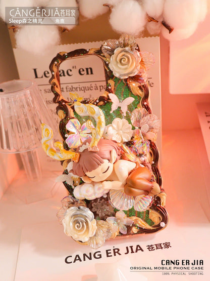 Kikizap  "Forest Dreams" Decoden Cream Phone Case for All Models - kikizap