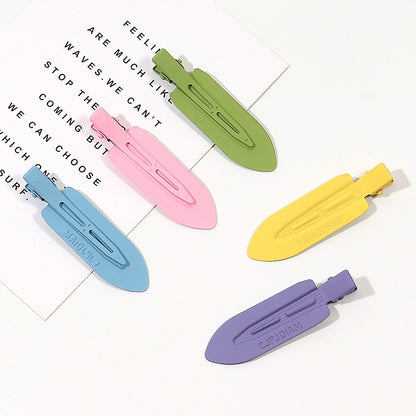 Macaron Color Hair Clips - Japanese and Korean Style for DIY with Cream Glue - kikizap