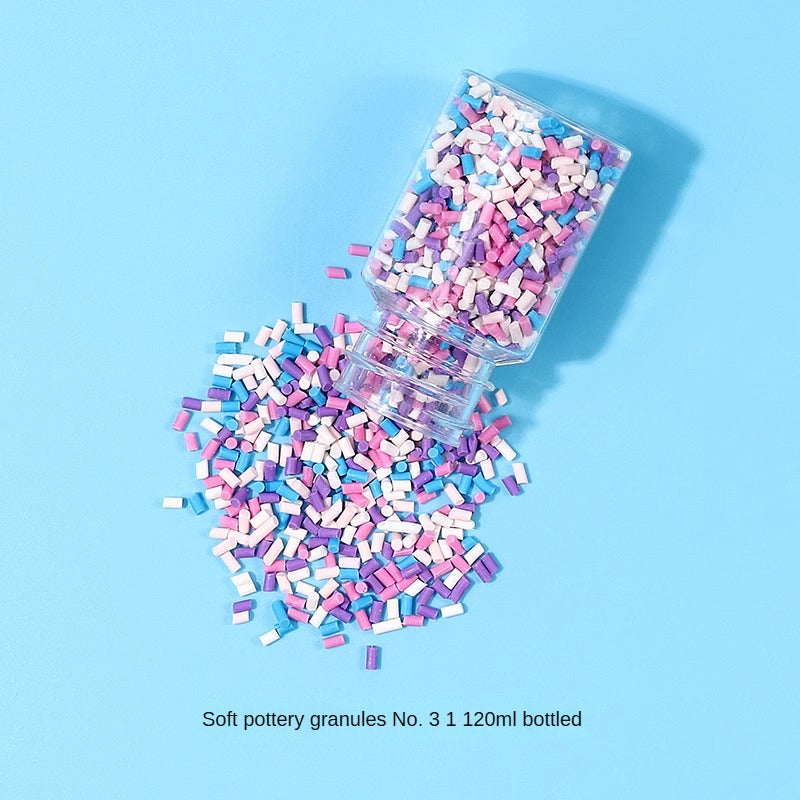 Soft Pottery Candy Granules for DIY Phone Cases - Handmade Accessories - kikizap